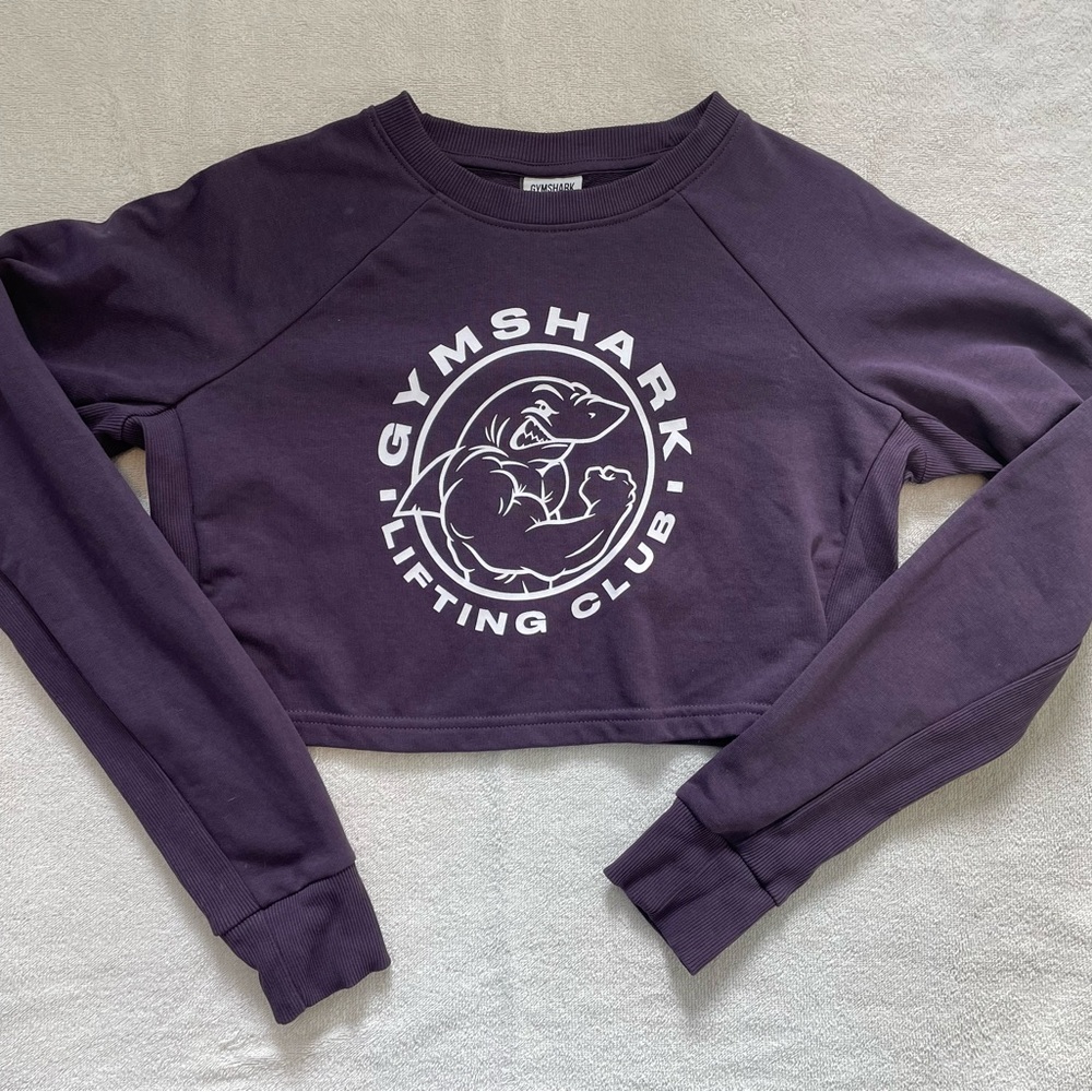 Gymshark cropped sweatshirt